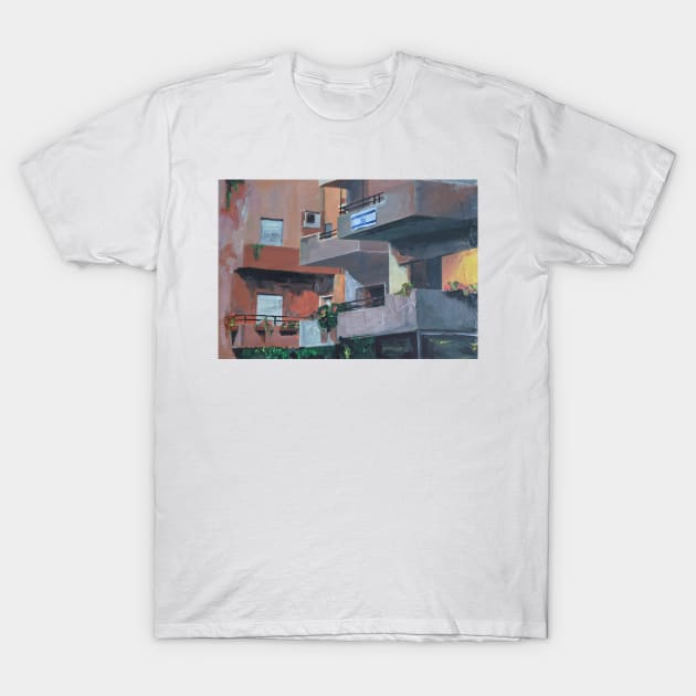 Tel Aviv, Balconies T-Shirt by golan22may